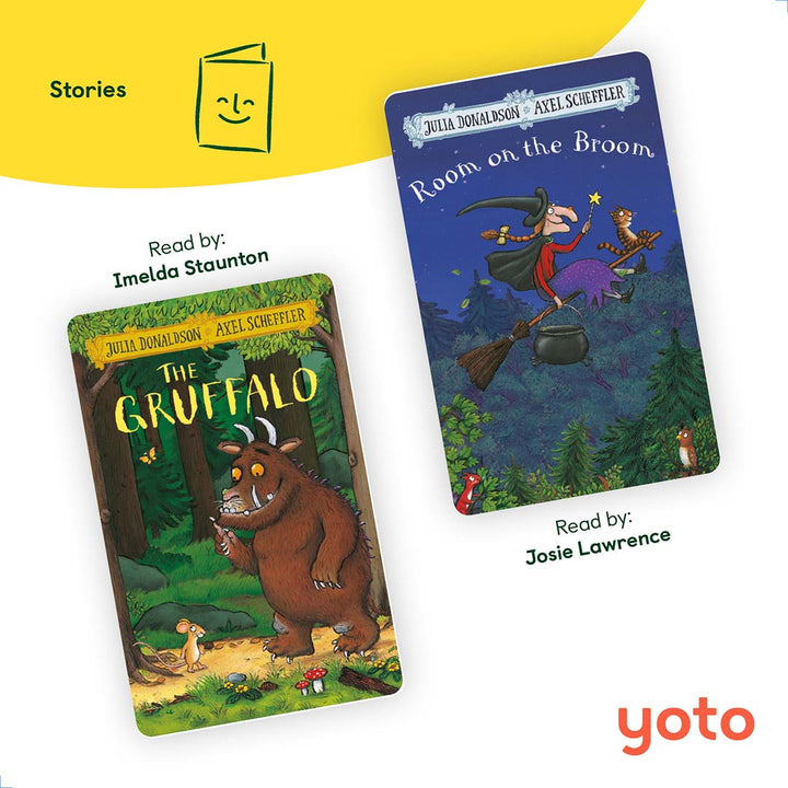 Yoto Mini Player + The Gruffalo And Friends Collection Bundle - 2024-Audio Players-No Headphones- | Natural Baby Shower