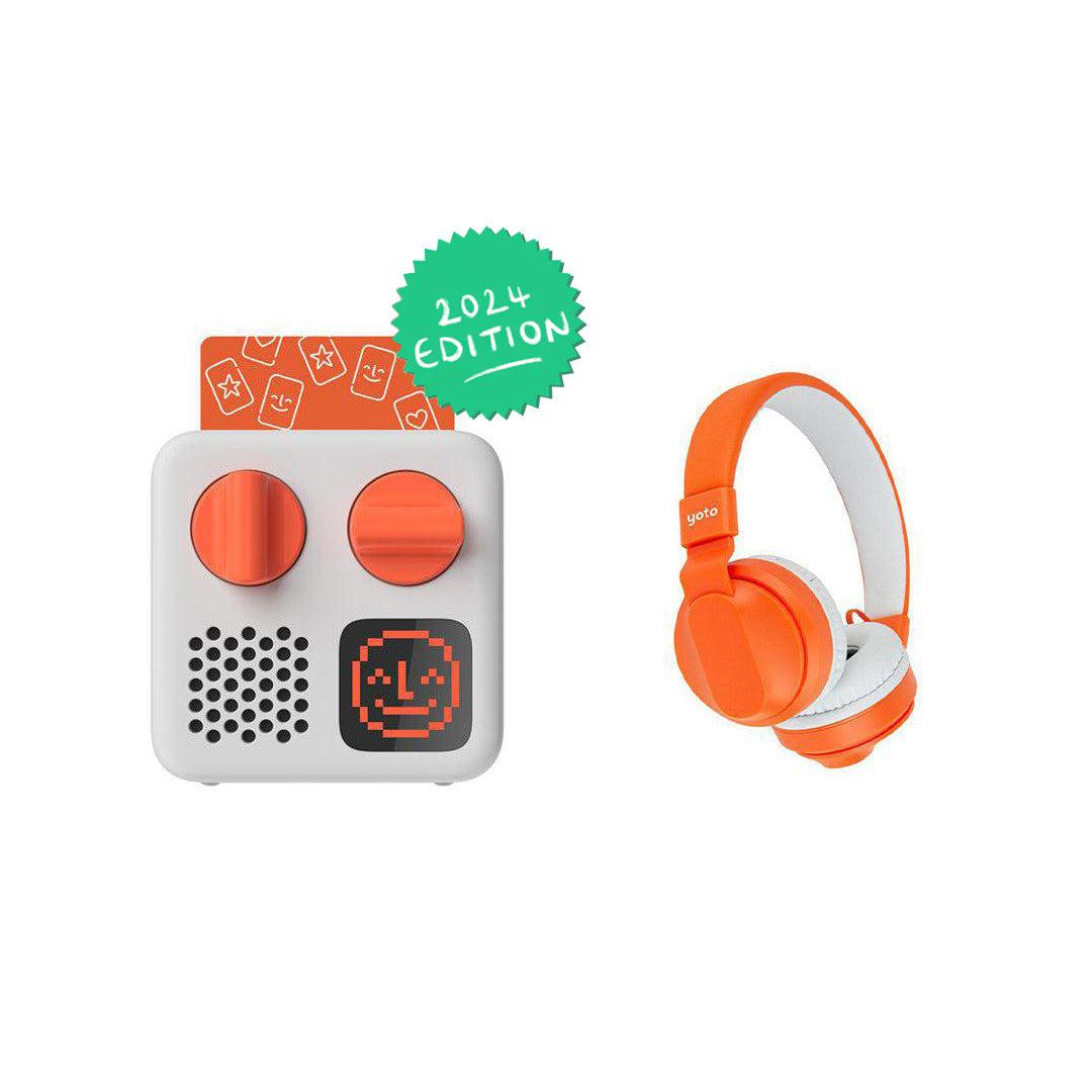 Yoto Mini Player + Headphones Bundle - 2024 - Neutral-Audio Players- | Natural Baby Shower