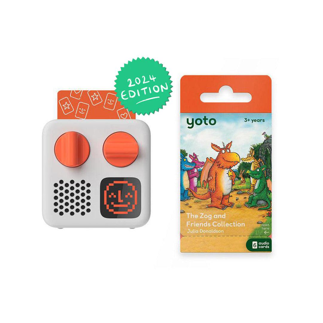 Yoto Mini Player + Zog And Friends Collection Bundle - 2024-Audio Players-No Headphones- | Natural Baby Shower