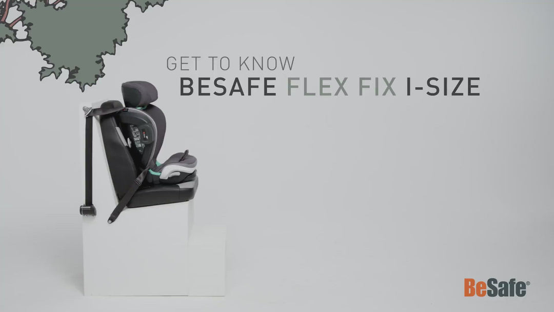 Outlet - BeSafe iZi Flex Fix i-Size Car Seat - Peak Mesh