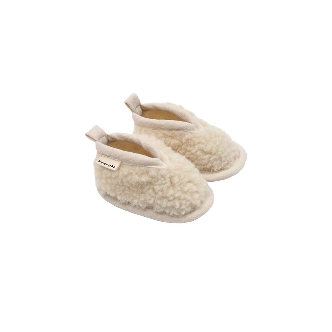 BINIBAMBA | Sheepskin Pram Liners & Baby Booties | Natural Baby Shower