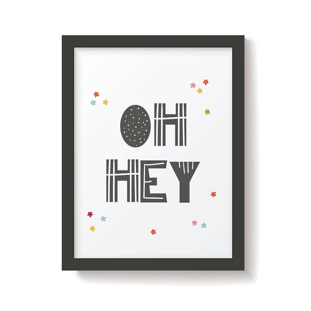 Outlet - Snuz Oh Hey Nursery Print-Prints- | Natural Baby Shower