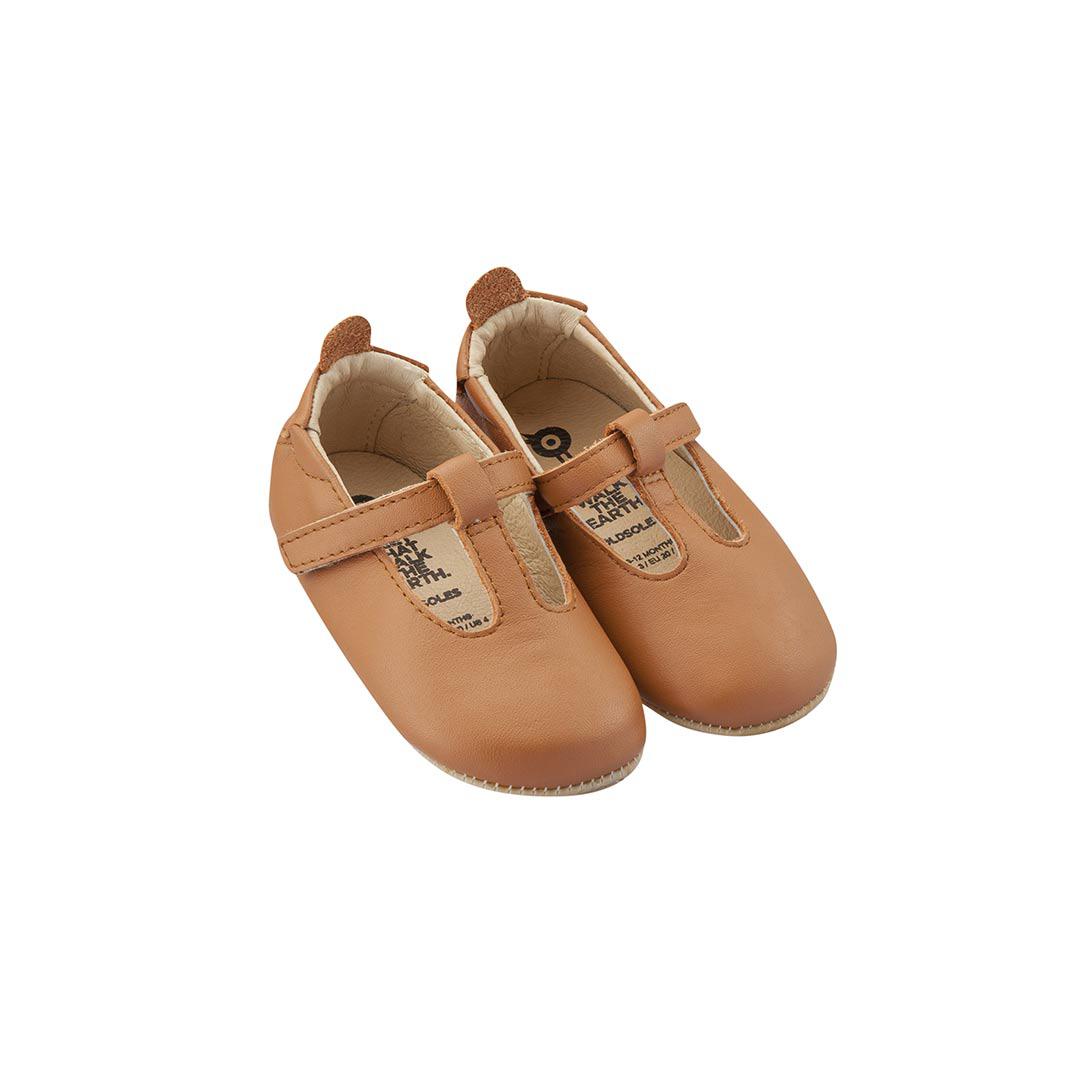 Outlet - Old Soles Ohme-Bub Shoes - Tan-Shoes-Tan-17 EU (UK 1.5) | Natural Baby Shower