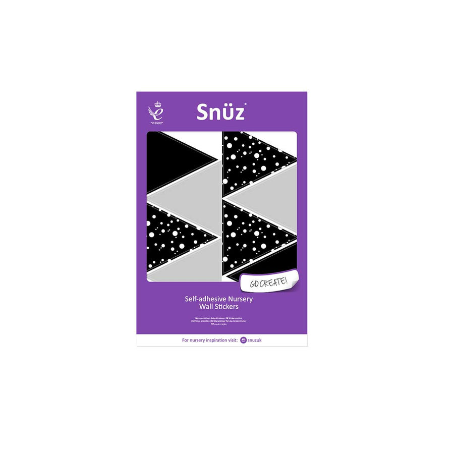 Outlet - Snuz Nursery Wall Stickers - Geometric Triangles-Wall Stickers- | Natural Baby Shower