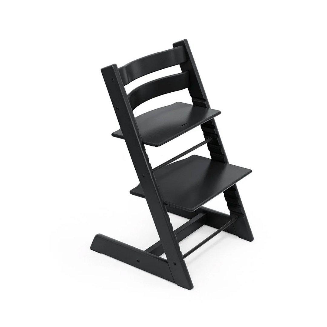 Black and discount white high chair