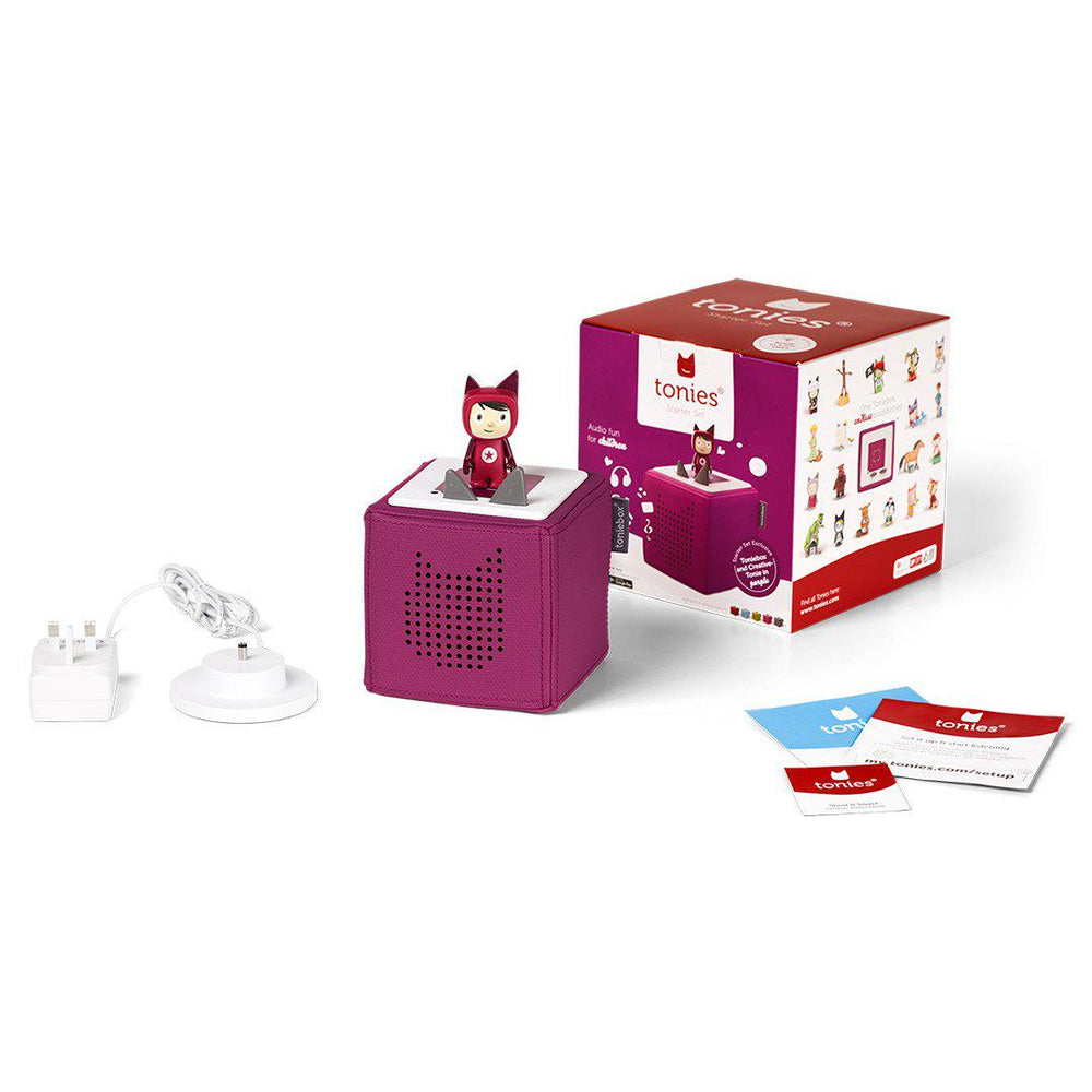 Outlet - Tonies Toniebox Starter Set - Purple-Audio Players- | Natural Baby Shower