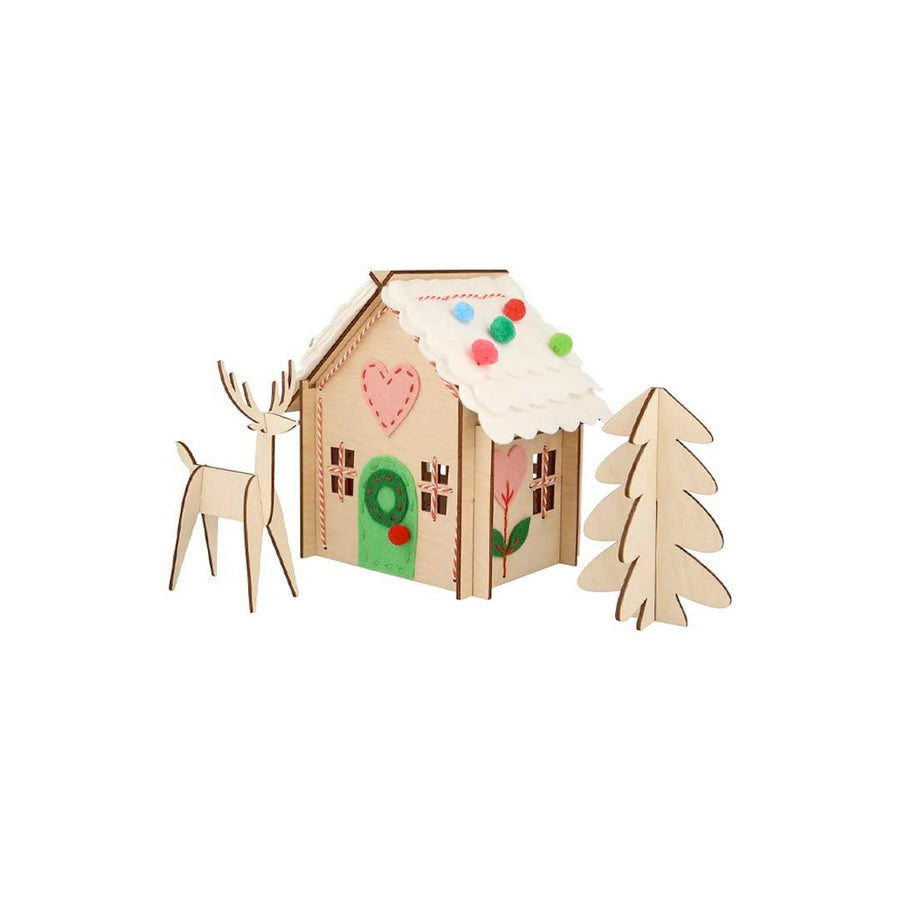 Meri Meri Christmas Gingerbread House Kit-Seasonal Decorations- | Natural Baby Shower