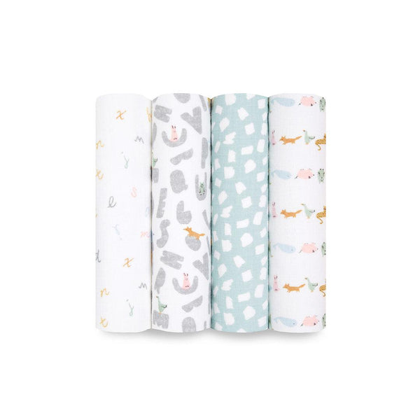 Muslin swaddle blankets 2025 aden & anais