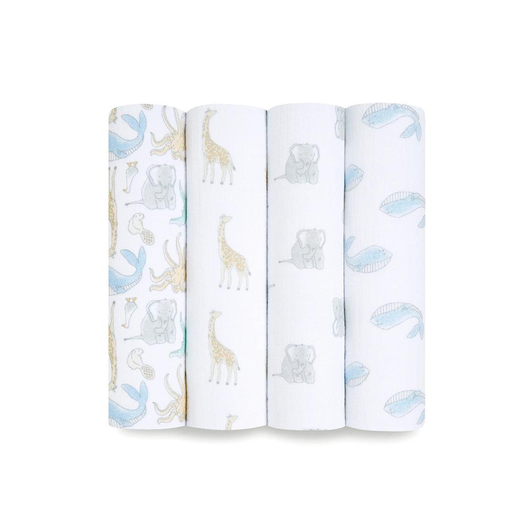 aden + anais Essentials Muslin Bundle - Natural History-Muslin Squares- | Natural Baby Shower