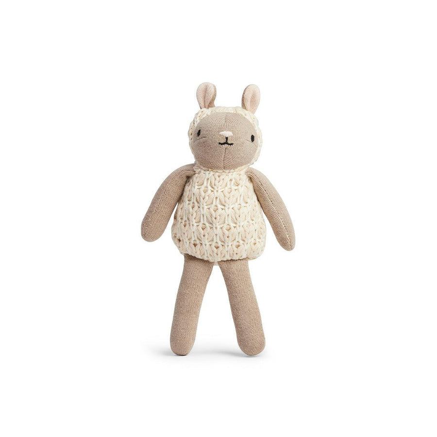 Avery Row - Embroidered Jersey Onesie, Bunny