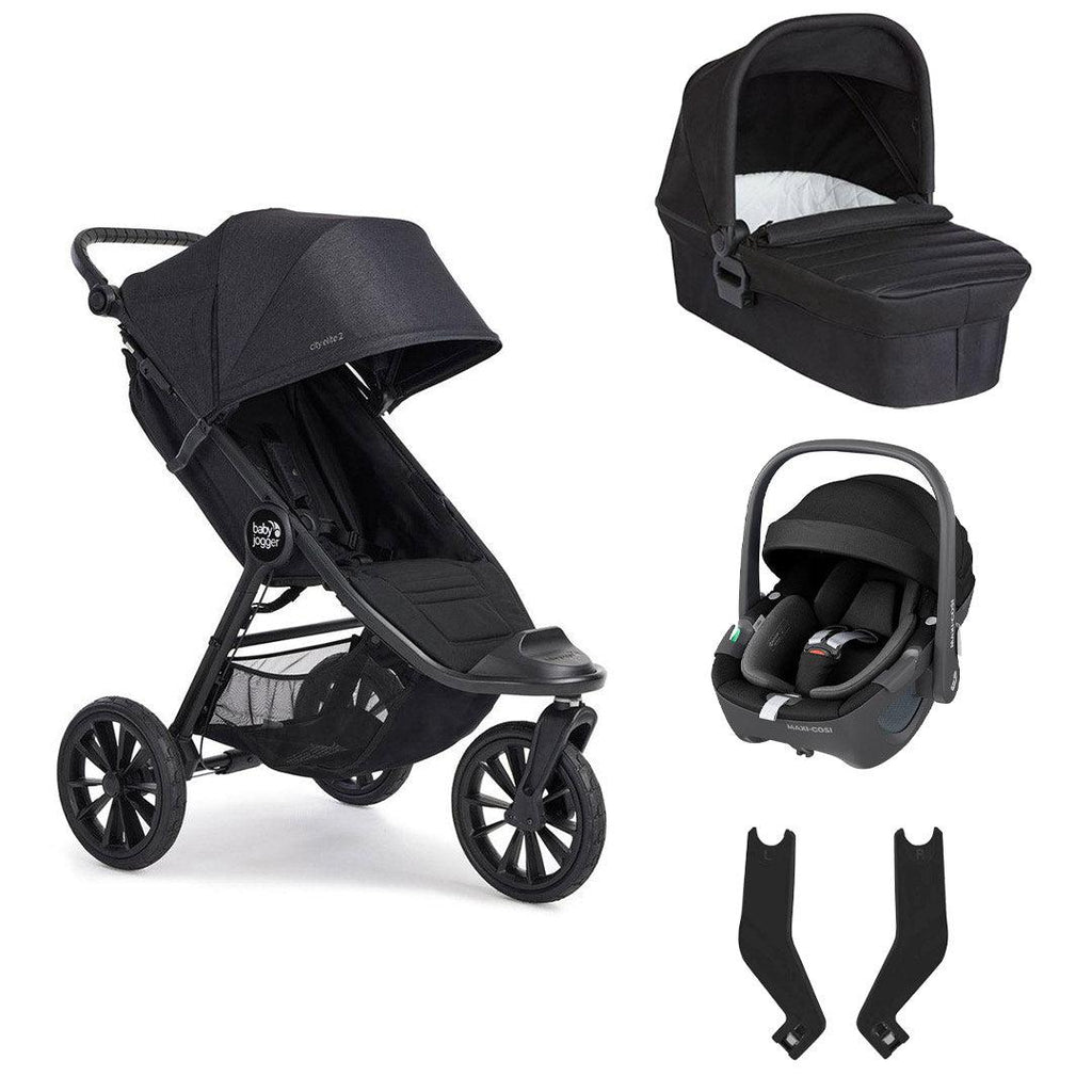Ulykke Hates couscous Baby Jogger City Elite 2 Maxi Cosi Pebble 360 Travel System - Opulent |  Natural Baby Shower