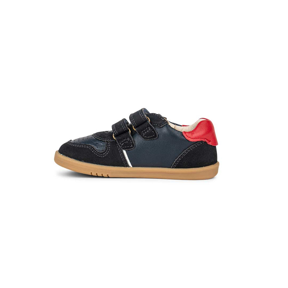 Bobux I-Walk Riley Trainers - Navy + Red-Shoes-Navy + Red-23 EU (6 UK) | Natural Baby Shower