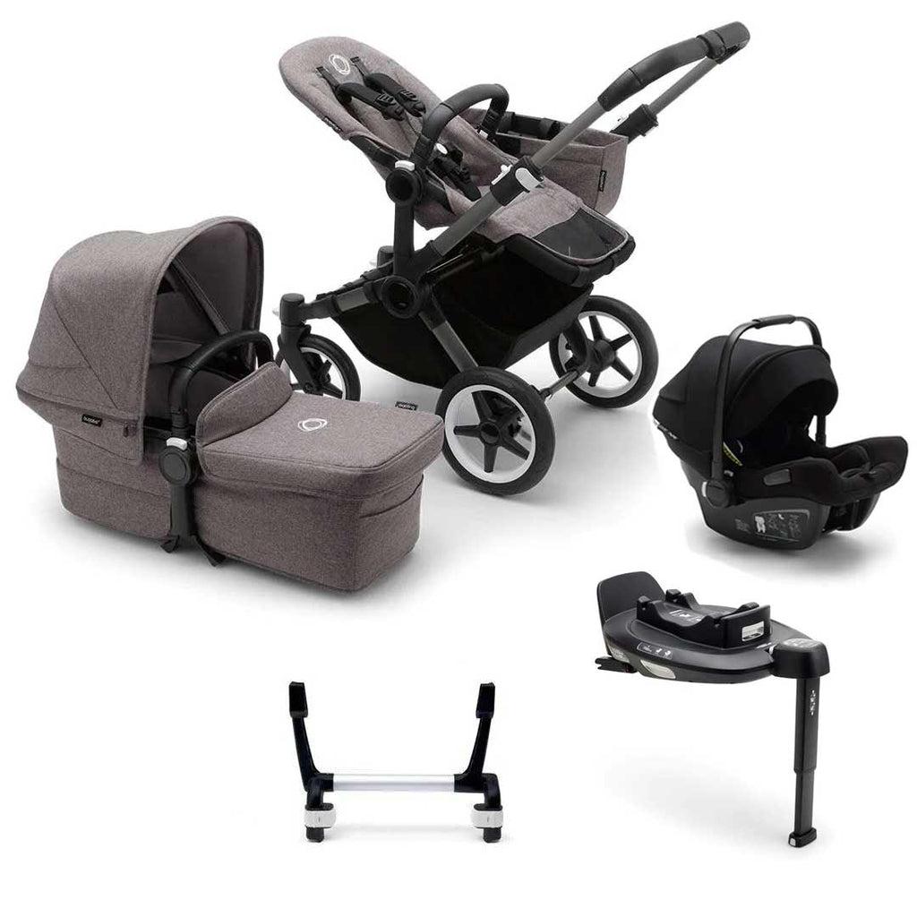 Bugaboo donkey sales mono grey melange