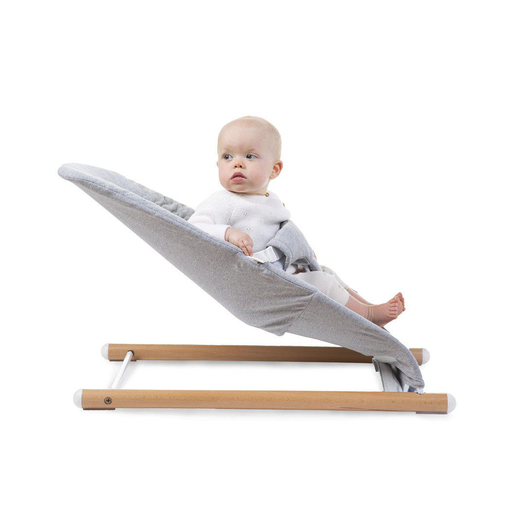 Outlet - Childhome Evolux Bouncer Cover - Grey-Baby Bouncer Seat Covers- | Natural Baby Shower