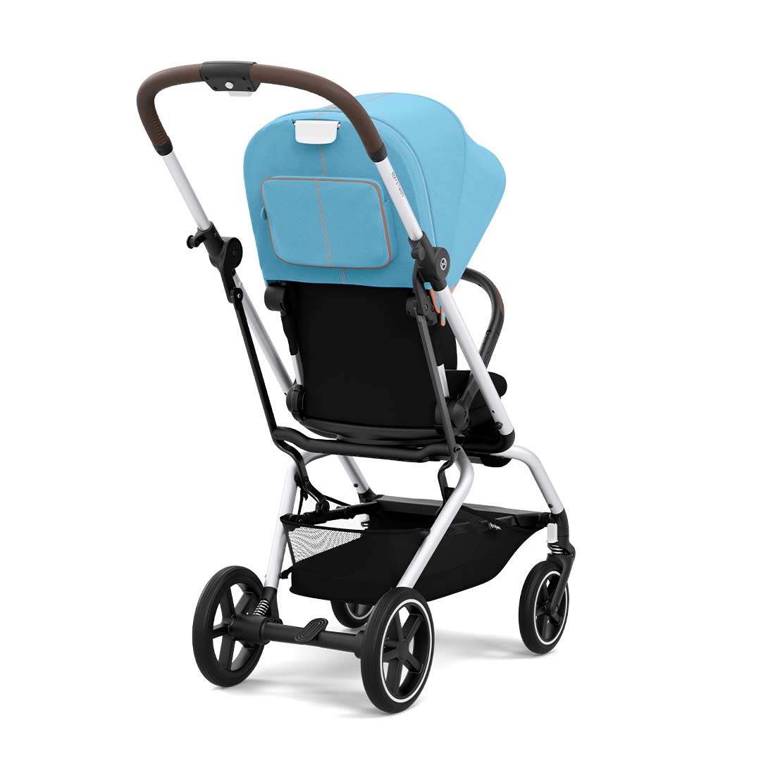 Cybex Eezy S Twist+ 2 stroller - River Blue - 360° Rotating Seat boy