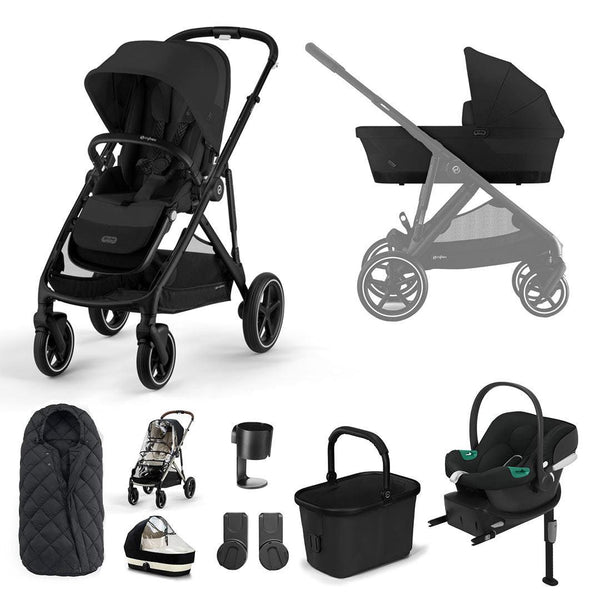 Cybex Balios S Lux 7 Piece Bundle with Cloud T Car Seat and Base in Mo –  Mamas & Papas IE