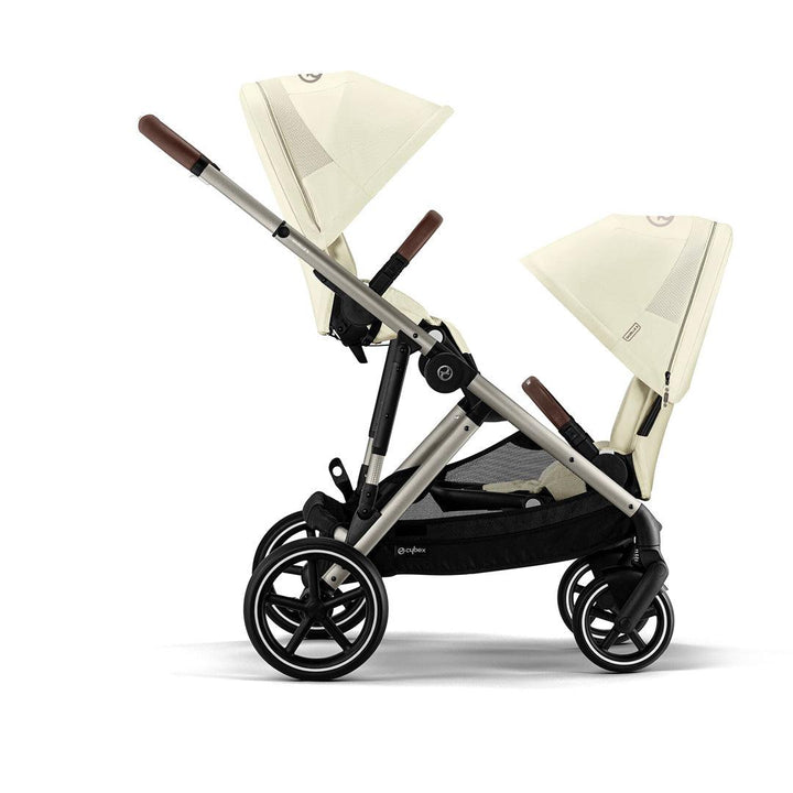 CYBEX Gazelle S Seat Unit (2023) - Seashell Beige - Taupe-Stroller Seats-Seashell Beige-Taupe | Natural Baby Shower