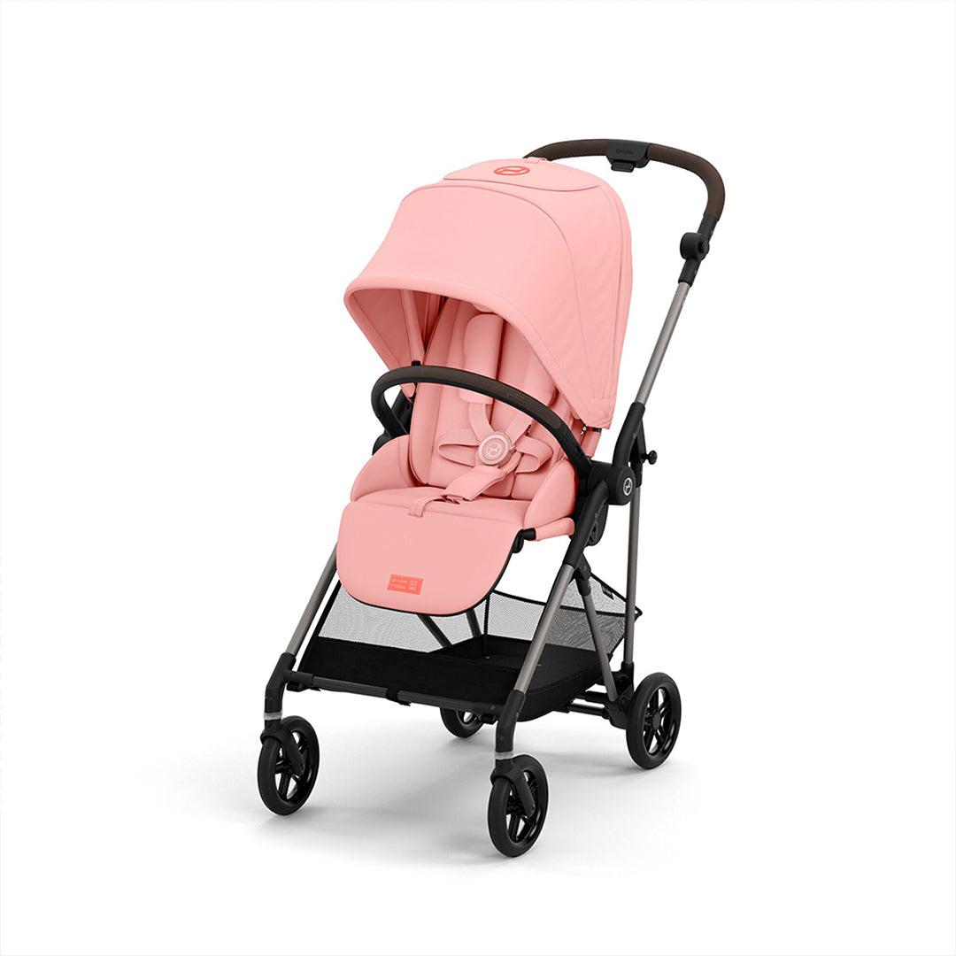 CYBEX Melio Pushchair 2023 - Hibiscus Red-Strollers-Hibiscus Red-No Carrycot | Natural Baby Shower