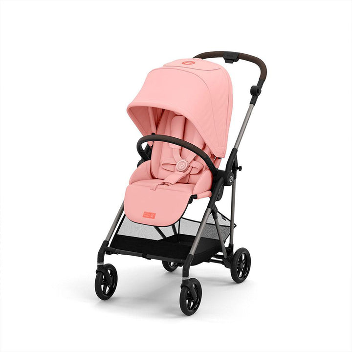 CYBEX Melio Pushchair 2023 - Hibiscus Red-Strollers-Hibiscus Red-No Carrycot | Natural Baby Shower