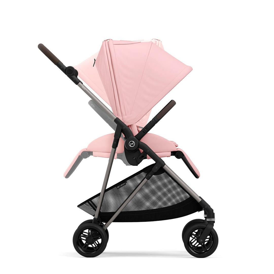 CYBEX Melio Pushchair 2023 - Hibiscus Red-Strollers-Hibiscus Red-With Carrycot | Natural Baby Shower