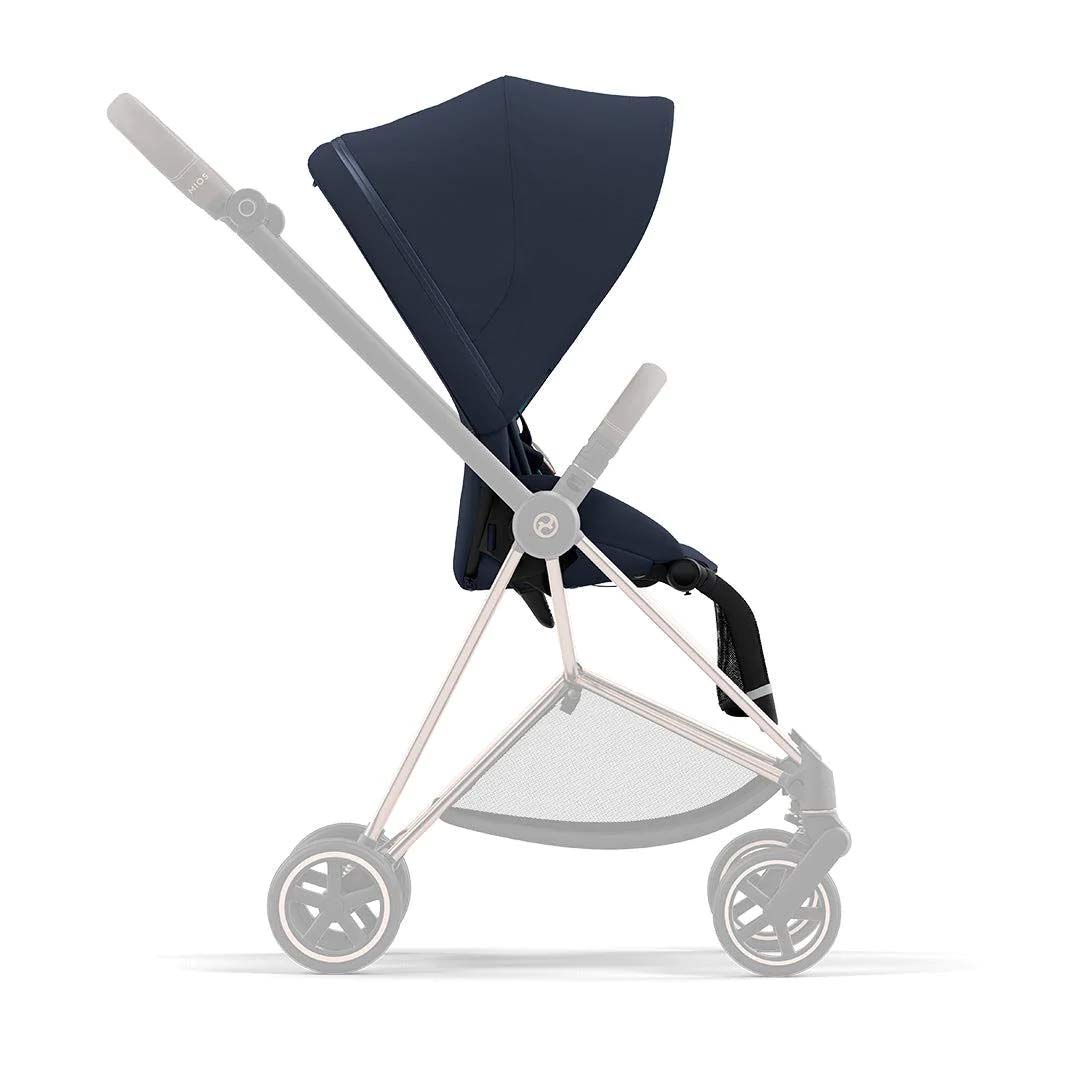 CYBEX Mios Conscious Collection Seat Pack - Dark Navy (2022)-Colour Packs- | Natural Baby Shower