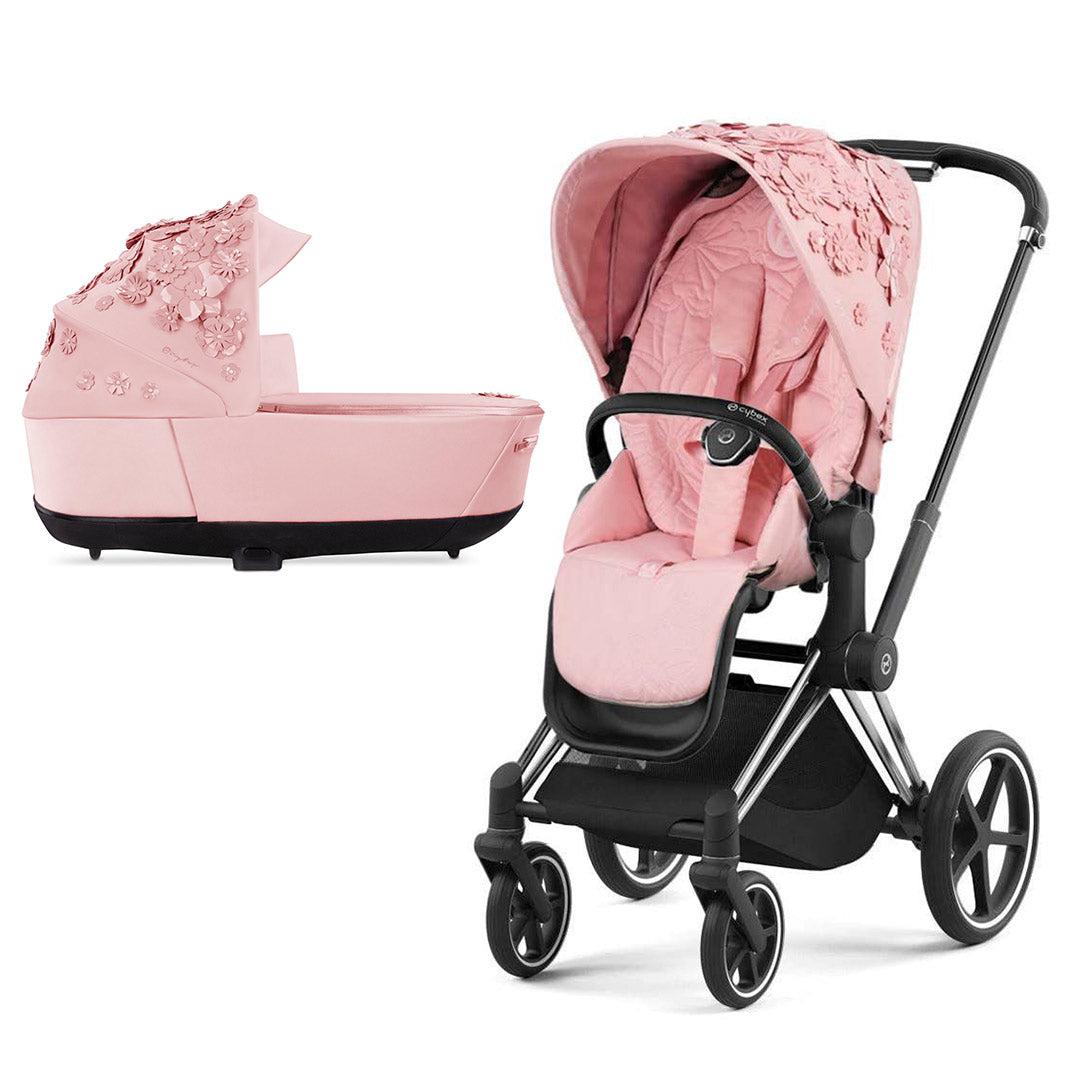 CYBEX Priam Pushchair - Simply Flowers - Pale Blush (2022)