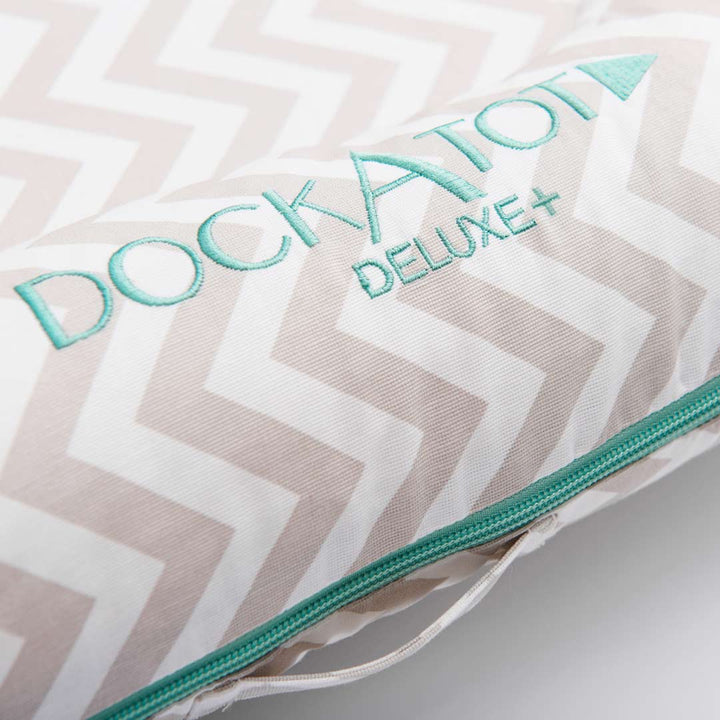 DockATot Deluxe+ Dock - Silver Lining-Baby Nests- | Natural Baby Shower