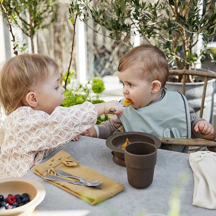 Elodie Details Baby Bib - Mineral Green-Bibs- | Natural Baby Shower