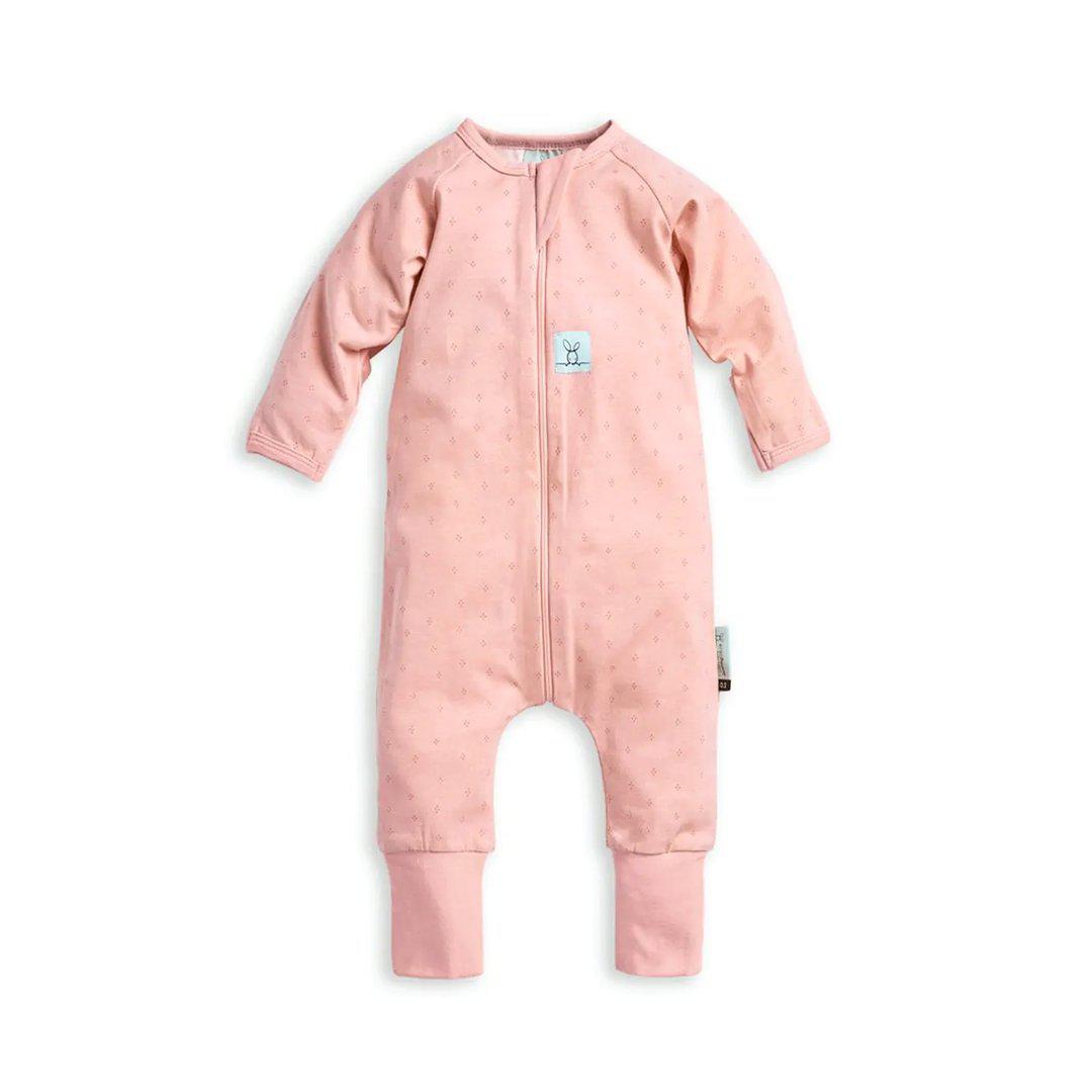 ergoPouch Organic Layers Long Sleeve Babygrow - Berries - 0.2 TOG ...