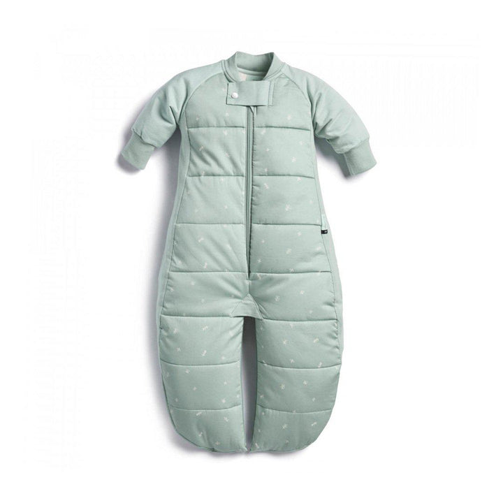 ergoPouch Organic Long Sleeved Sleepsuit Bag - Sage - TOG 3.5-Sleeping Bags-Sage-8-24m | Natural Baby Shower