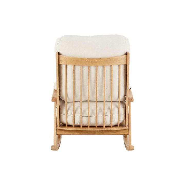 Gaia Hera Rocking Chair - Natural Oak + Barley-Feeding Chairs- | Natural Baby Shower