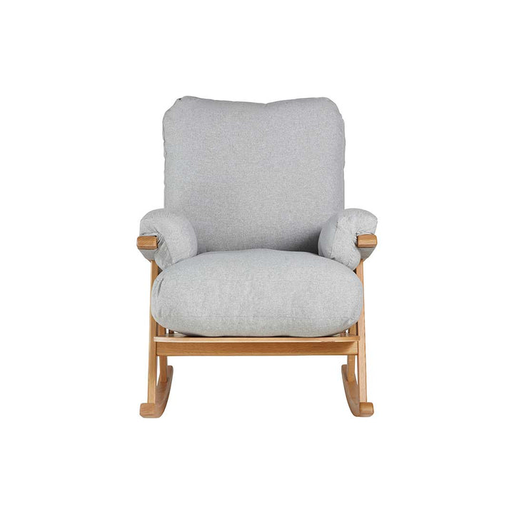 Gaia Hera Rocking Chair - Natural Oak + Dusk-Feeding Chairs- | Natural Baby Shower