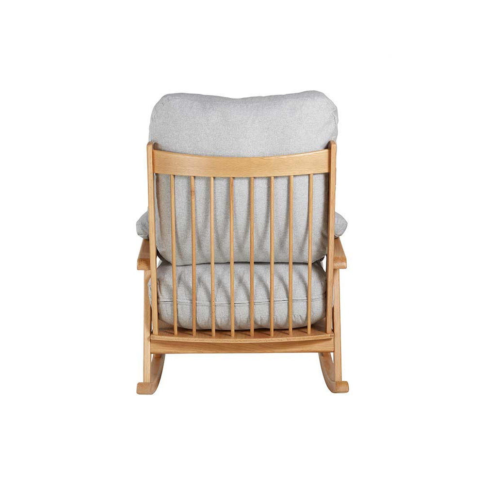 Gaia Hera Rocking Chair - Natural Oak + Dusk-Feeding Chairs- | Natural Baby Shower