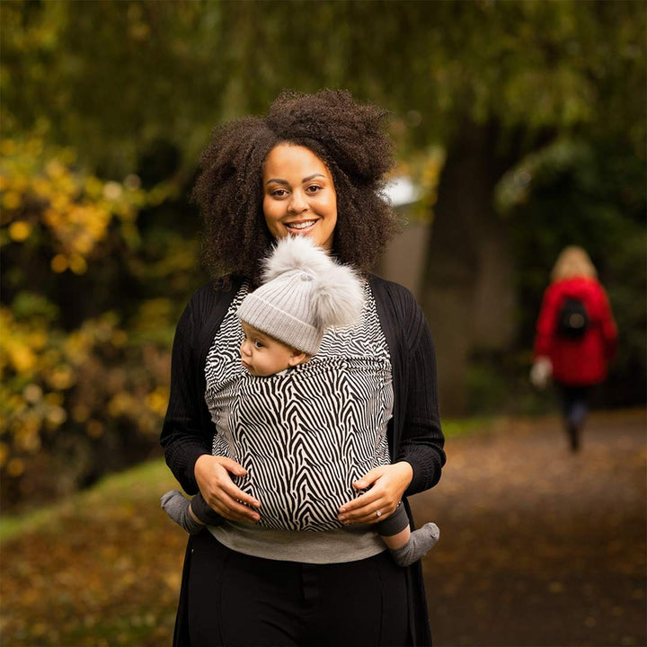 Gaia Stretchy Baby Wrap Carrier - Organic Cotton - Okapi-Baby Carriers- | Natural Baby Shower