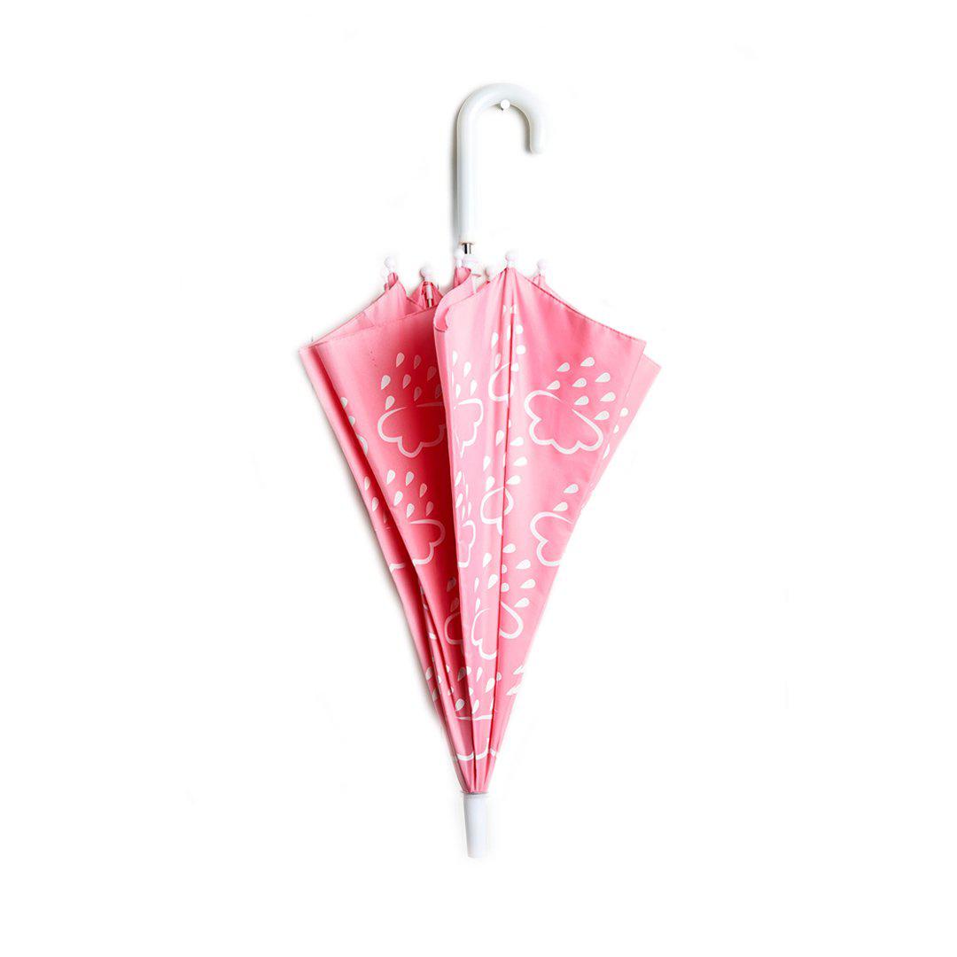 Grass & Air Colour-Revealing Umbrella - Baby Pink-Umbrellas- | Natural Baby Shower