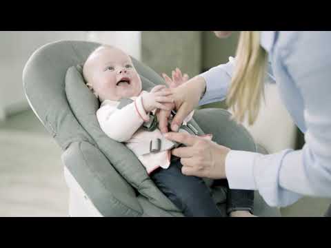 Outlet - Stokke Steps Chair - White + Hazy Grey