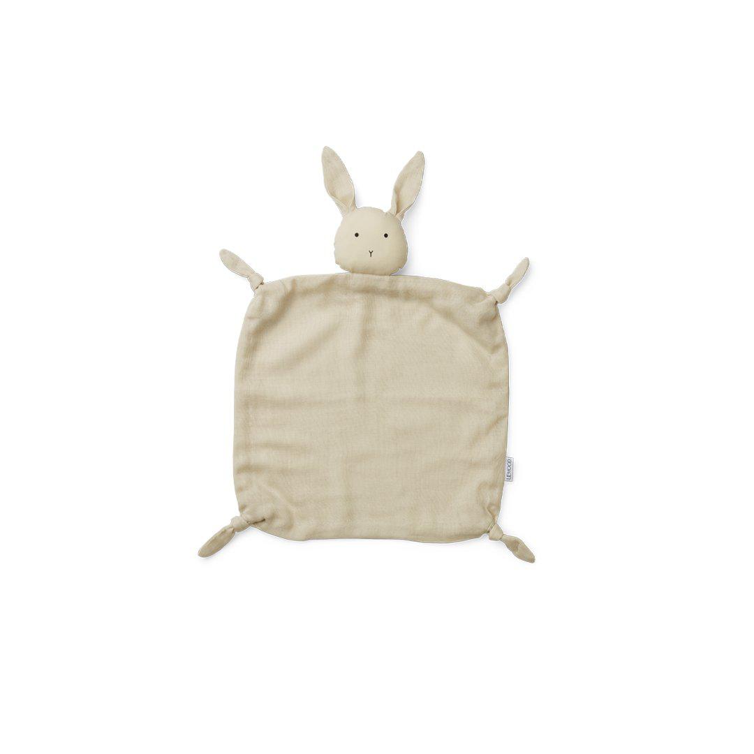 Liewood Agnete Cuddle Cloth - Rabbit - Sandy-Comforters- | Natural Baby Shower