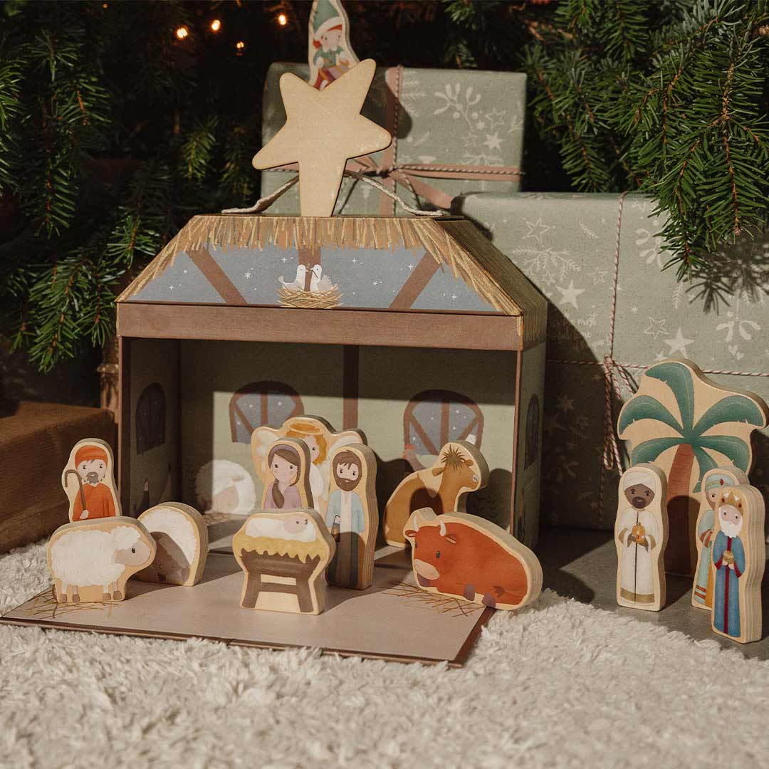 Little Dutch Christmas Playset - Nativity Scene-Seasonal Decorations- | Natural Baby Shower