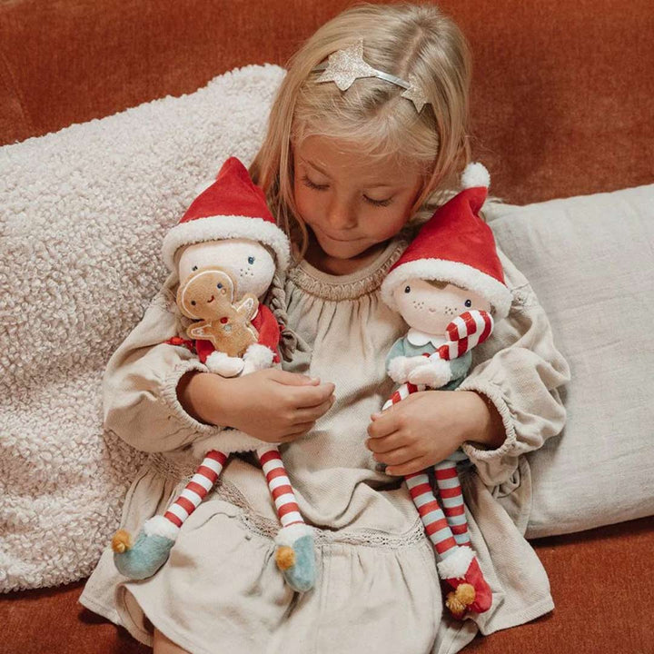 Little Dutch Christmas Cuddle Doll - Rosa-Dolls- | Natural Baby Shower