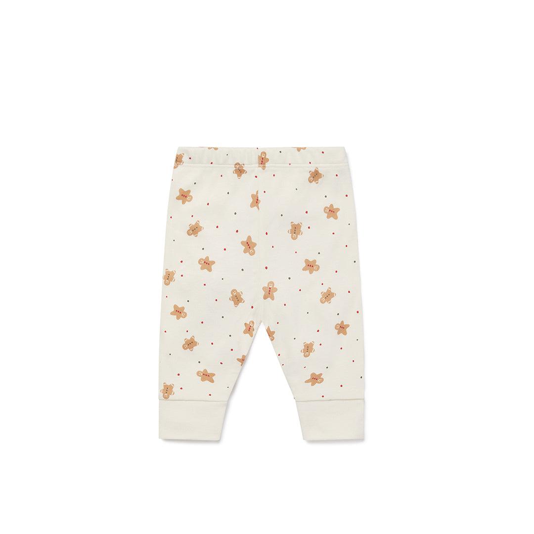 MORI Christmas Pyjamas - Gingerbread Print-Pyjamas-Gingerbread Print-3-6m | Natural Baby Shower