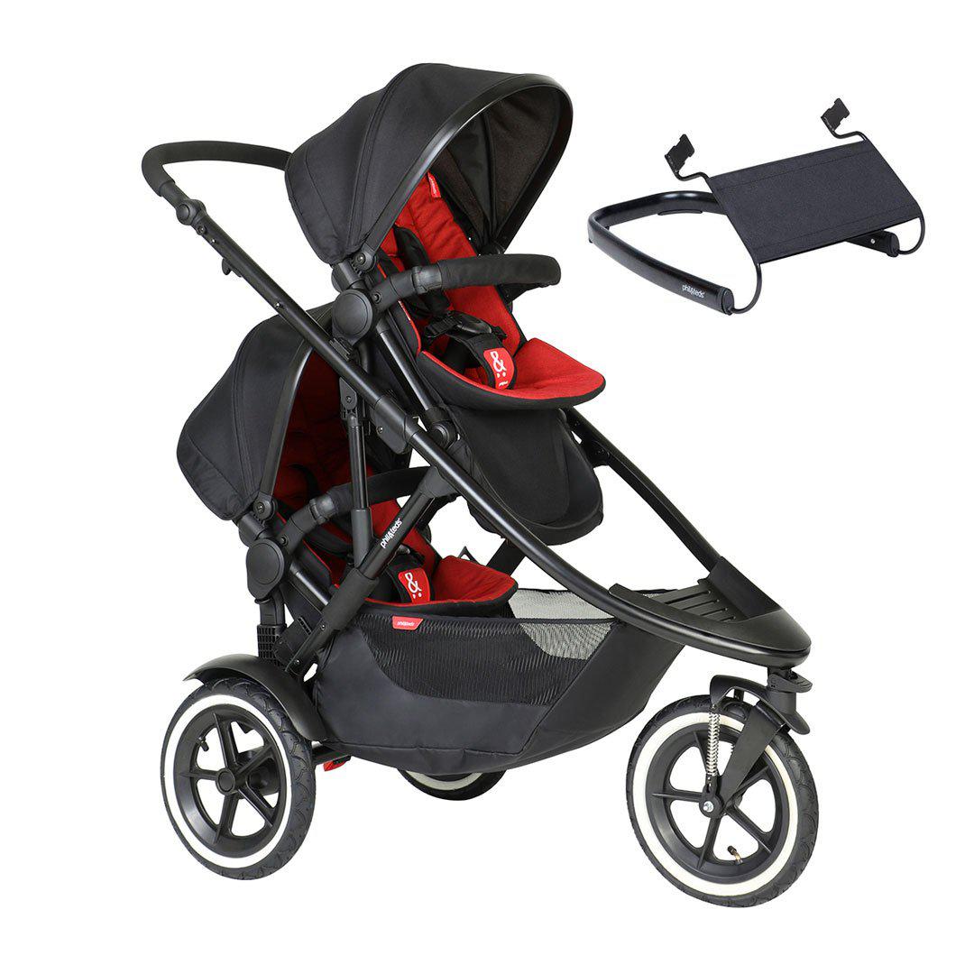 Phil & teds 2025 dash double kit pushchair