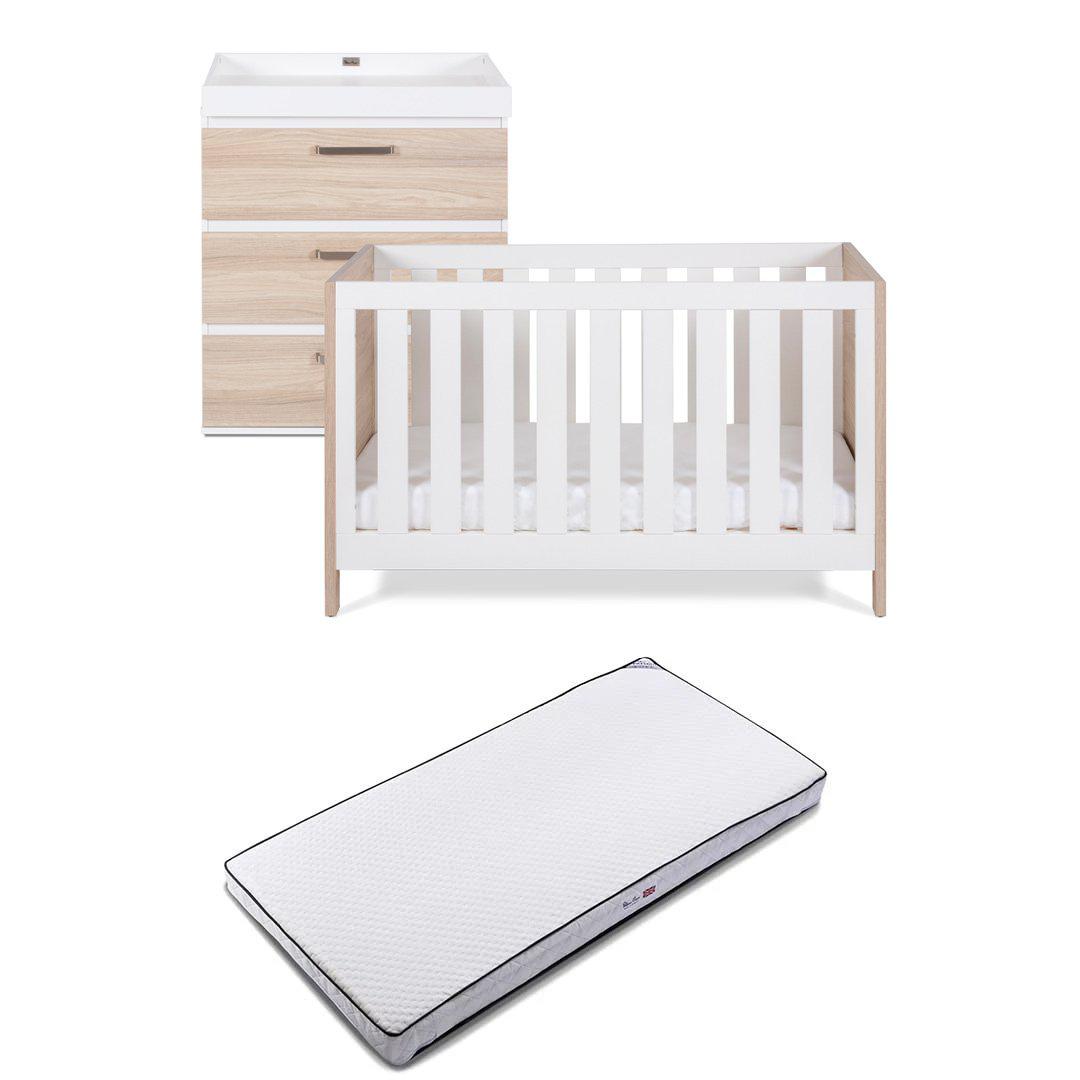 Silver cross premium cot bed mattress on sale