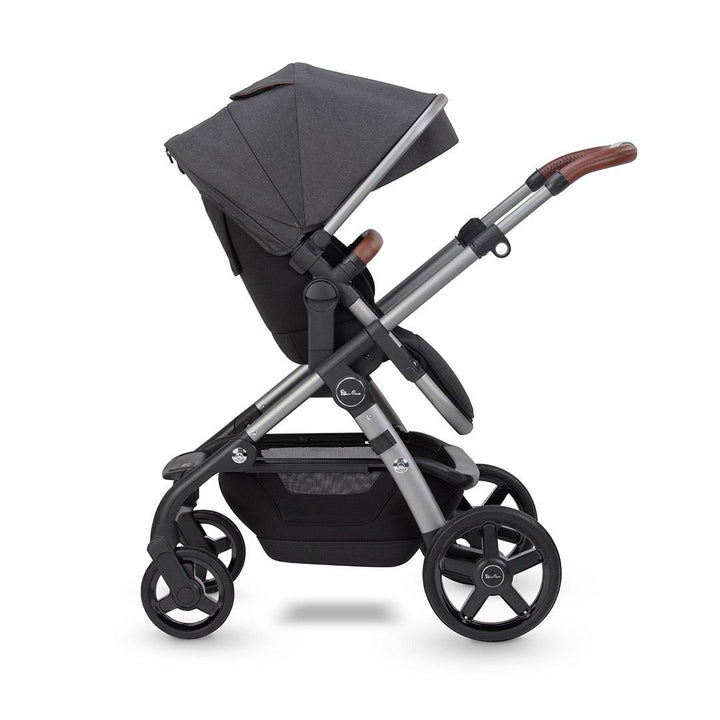 Silver Cross Wave 21 Pushchair - Charcoal-Strollers- | Natural Baby Shower