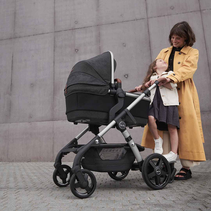 Silver Cross Wave 21 Pushchair - Charcoal-Strollers- | Natural Baby Shower