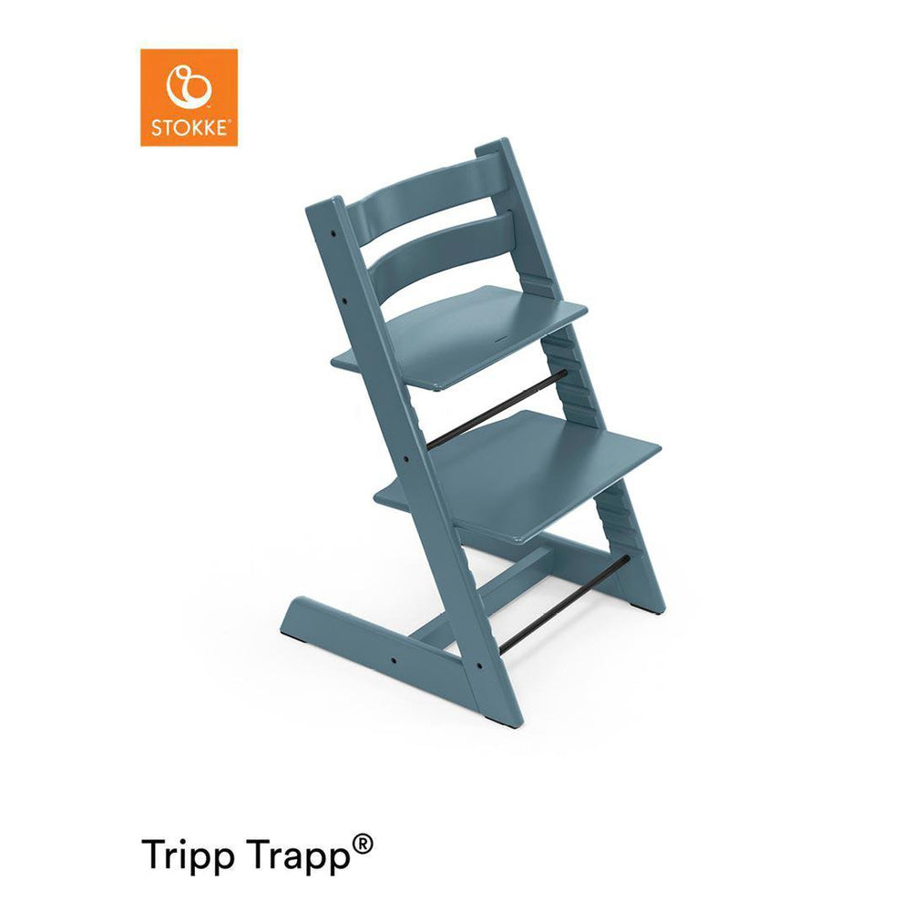 Stokke Tripp Trapp Highchair - Fjord Blue-Highchairs- | Natural Baby Shower