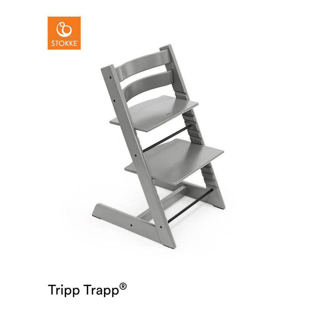 Stokke Tripp Trapp Highchair - Storm Grey-Highchairs- | Natural Baby Shower