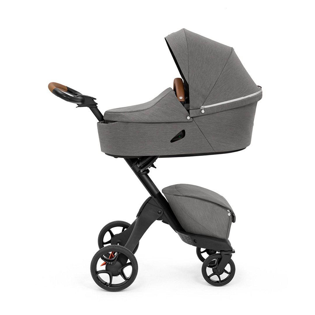 Stokke Xplory X Pushchair - Modern Grey-Strollers-Modern Grey-With Carrycot | Natural Baby Shower