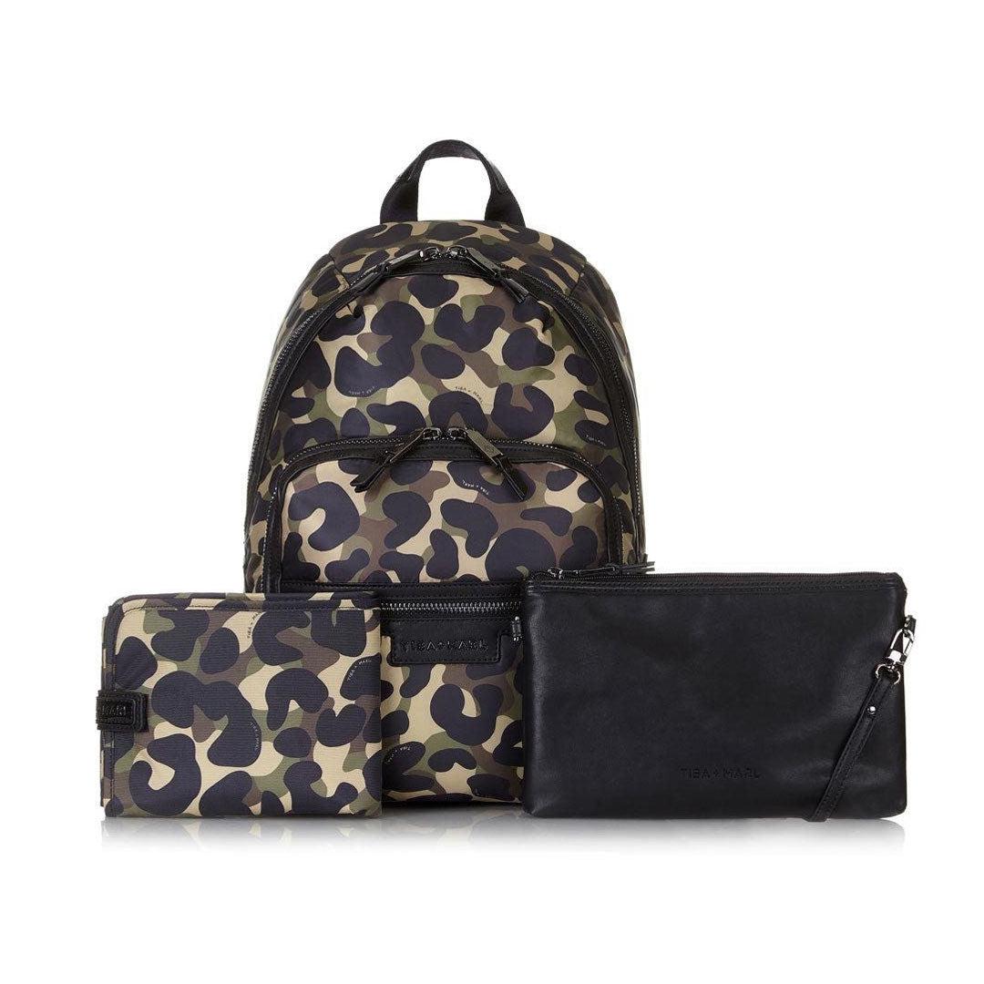 Tiba + Marl Elwood Changing Backpack - Camo-Changing Bags- | Natural Baby Shower