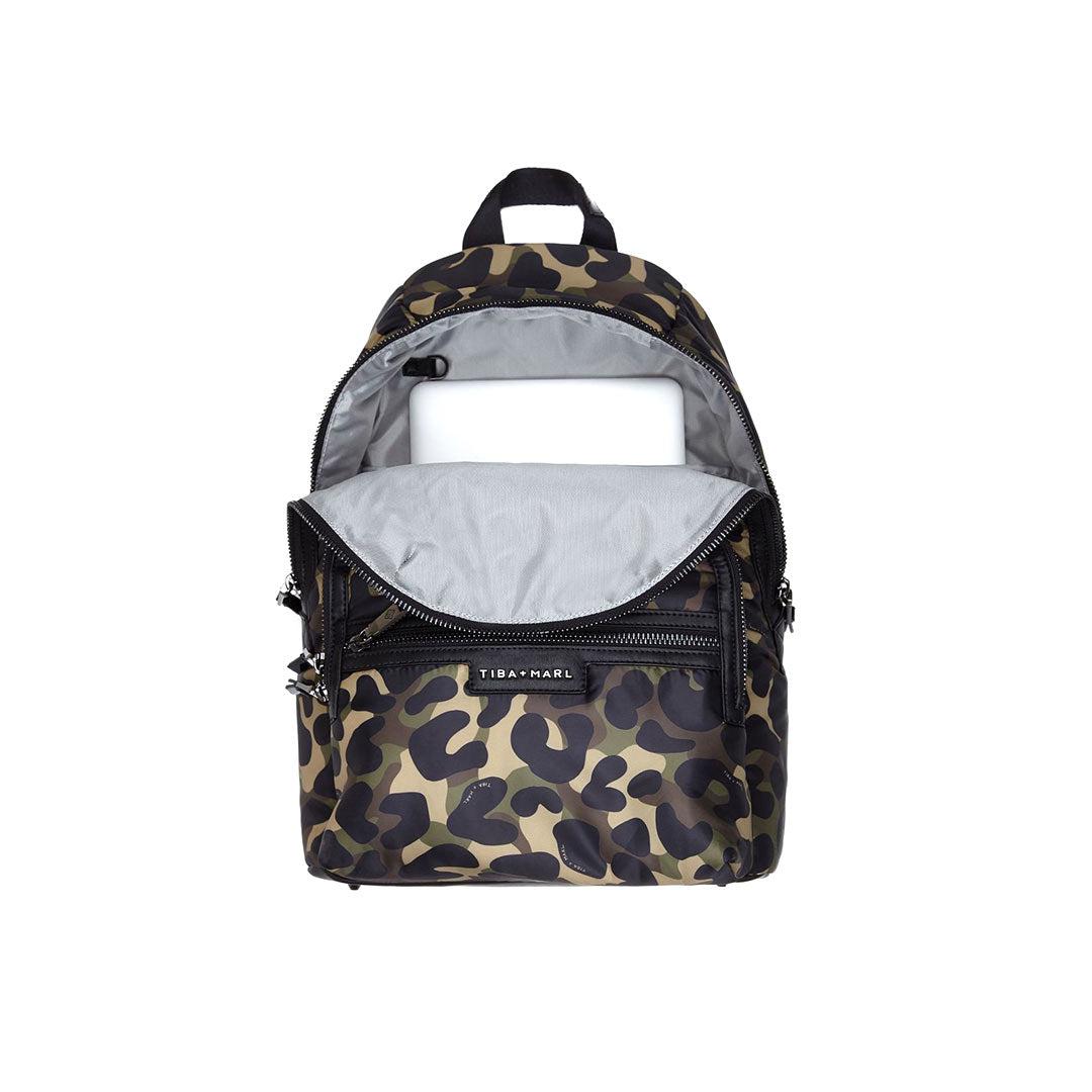 Tiba + Marl Elwood Changing Backpack - Camo-Changing Bags- | Natural Baby Shower