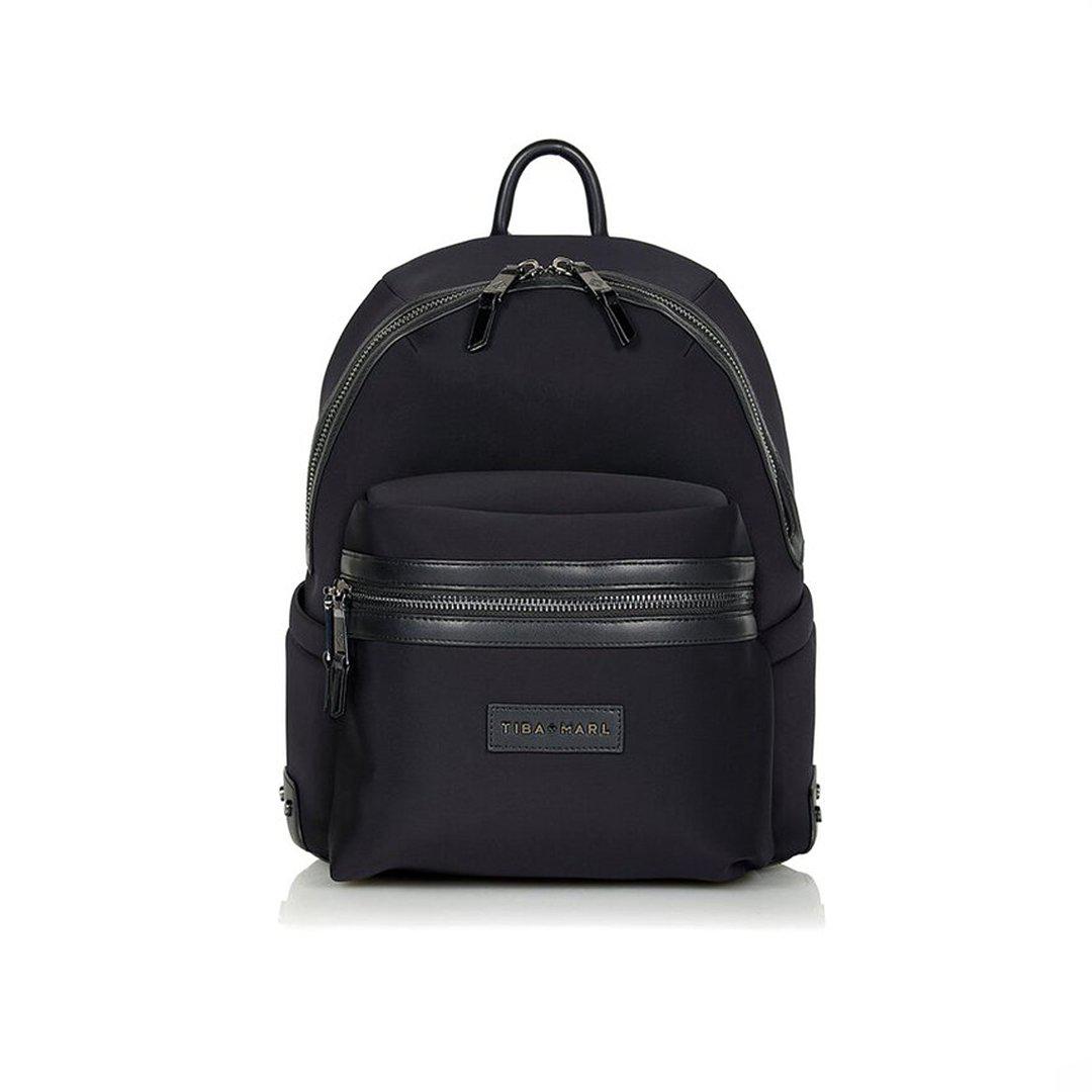 Tiba + Marl Miller Backpack - Black Scuba-Changing Bags- | Natural Baby Shower